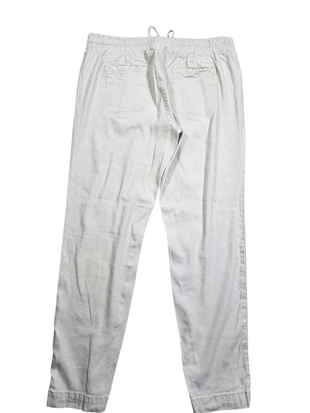 Lou & Grey Linen Blend Casual Summer Pants In M - Picture 3 of 6